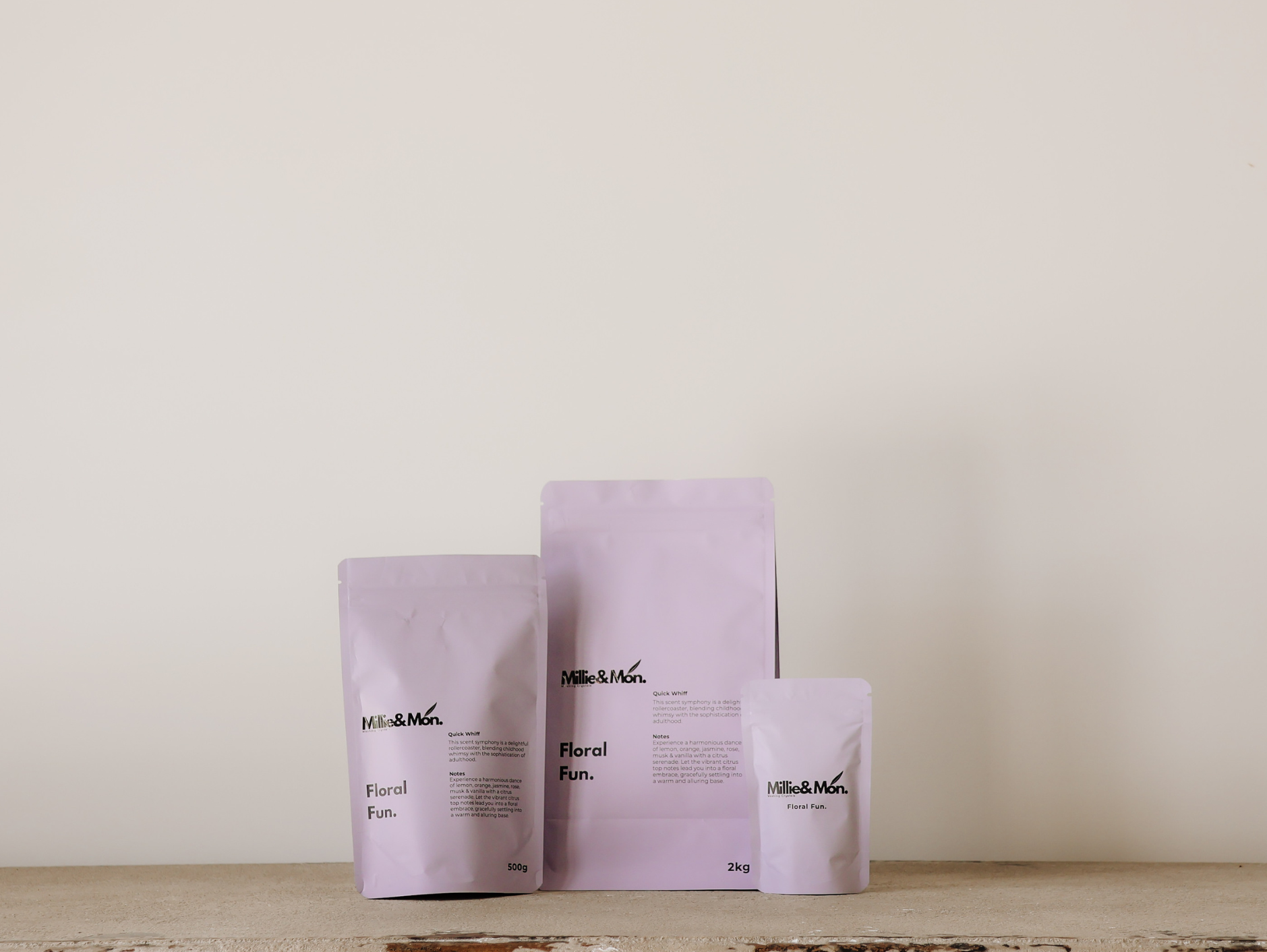 Millie&Mon Washing Crystals - Floral Fun