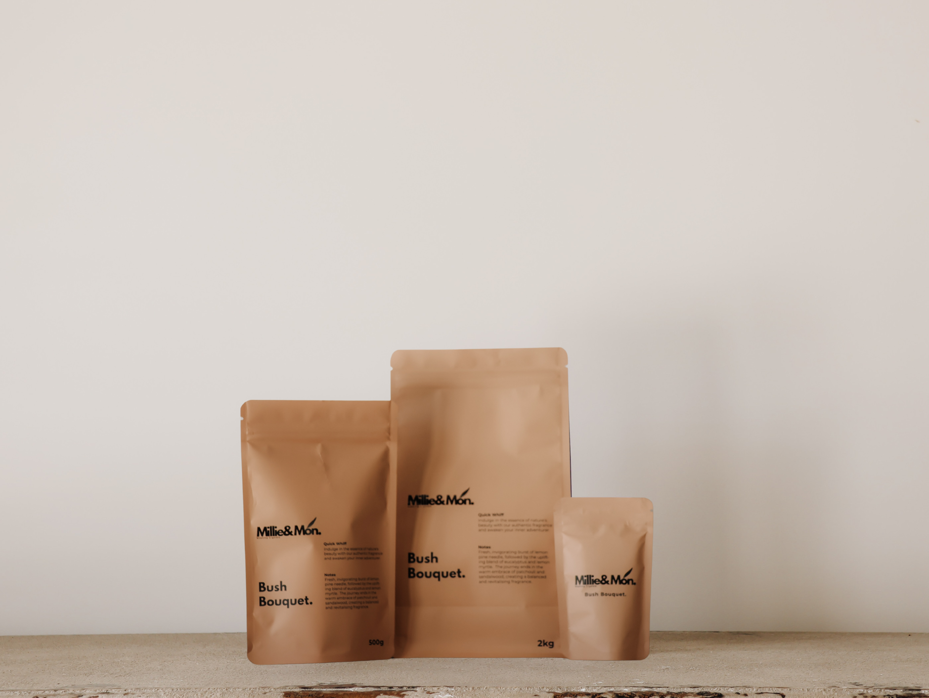 Millie&Mon Washing Crystals - Bush Bouquet