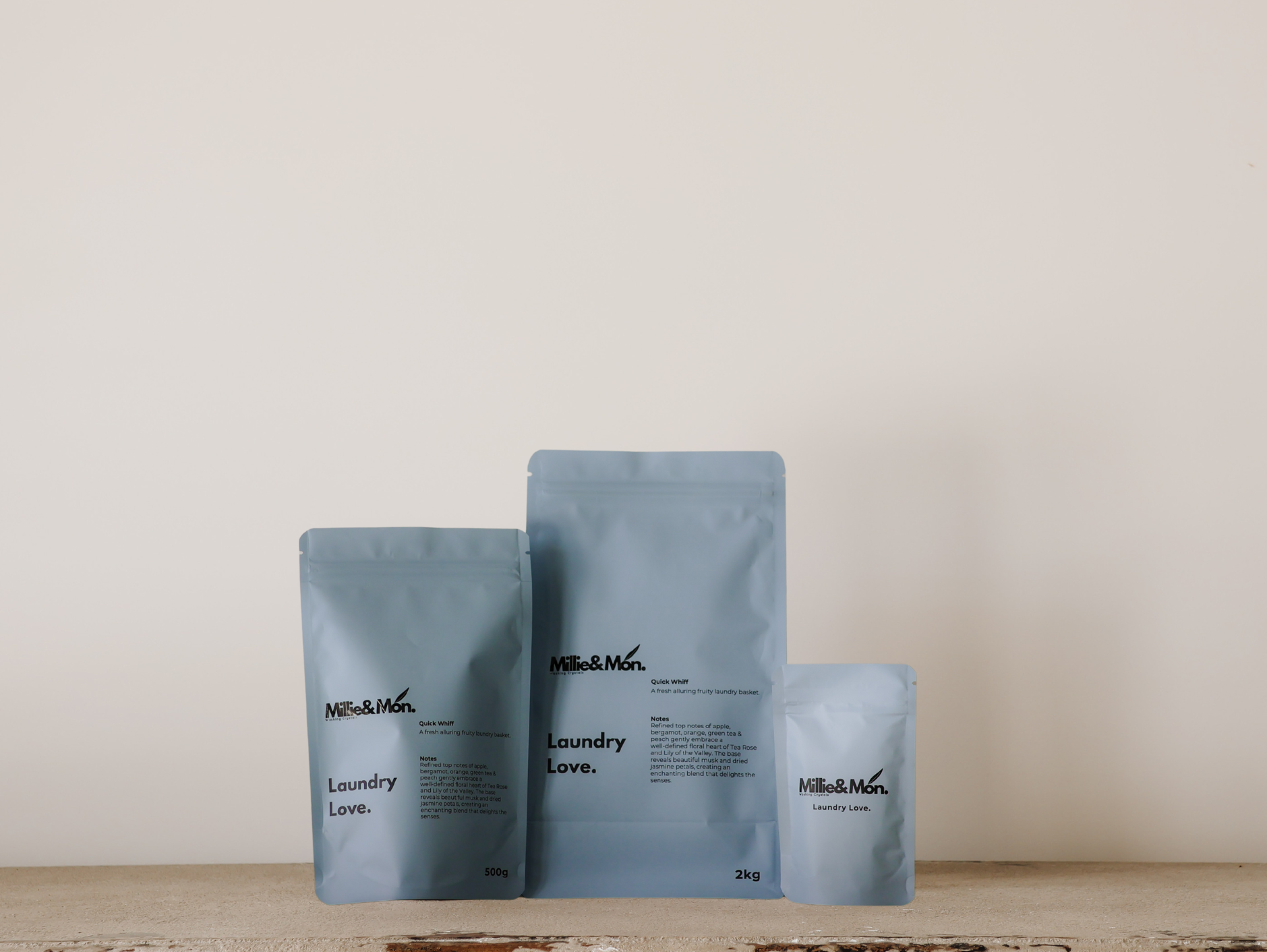 Millie&Mon Washing Crystals - Laundry Love