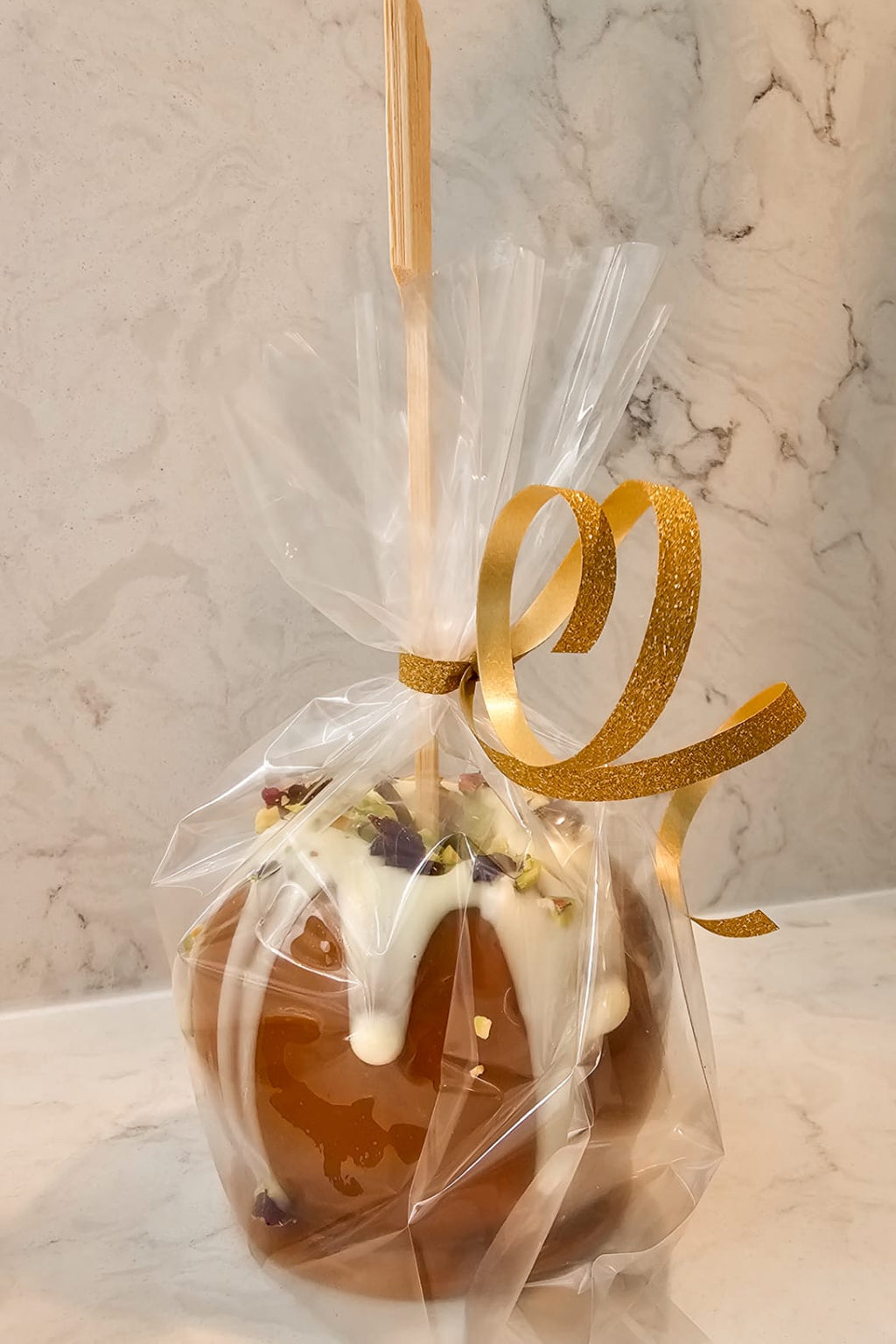 Christmas Caramel Apple