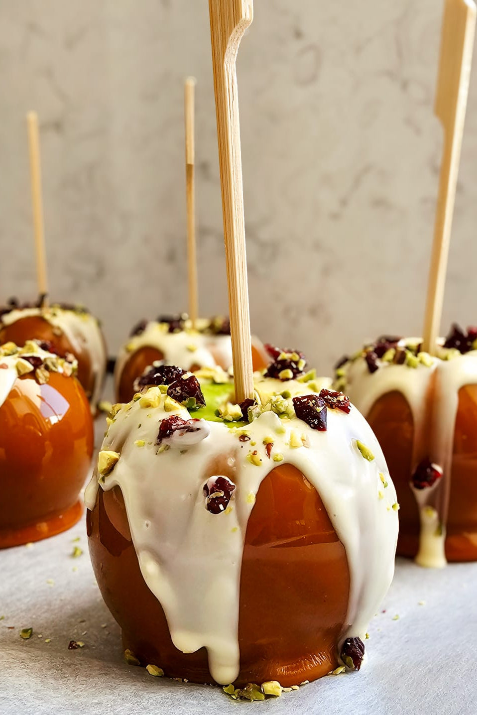 Christmas Caramel Apple